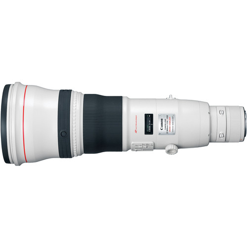 Lente Canon Autofoco EF 800mm f/5.6L IS USM