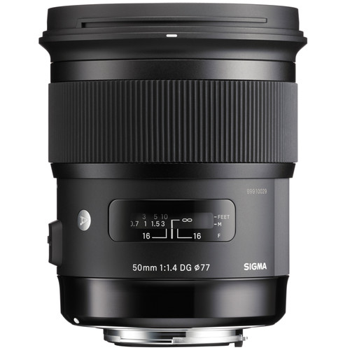 Lente Sigma 50 mm f / 1.4 DG HSM Art para Canon EF