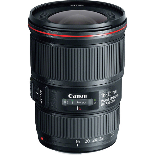 Lente Canon EF 16-35mm f/4 IS USM