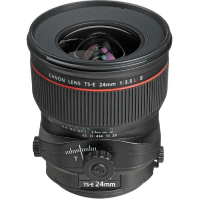 Lente Canon TS-E 24mm f/3.5L II