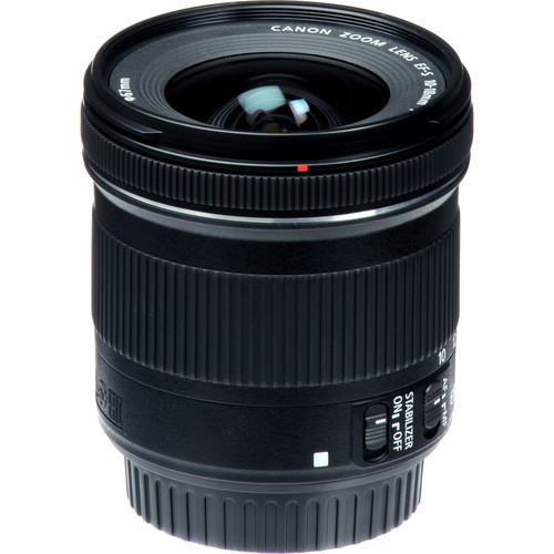 Lente Canon EF-S 10-18mm f/4.5-5.6 IS STM
