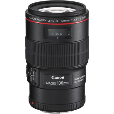Lente Canon EF 100mm Macro f/2.8L IS USM
