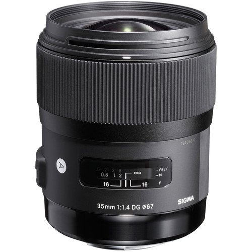 Lente Sigma 35 mm f / 1.4 DG HSM Art para Canon