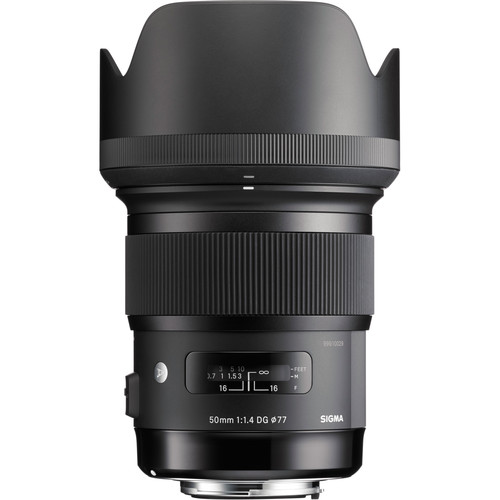 Lente Sigma 50 mm f / 1.4 DG HSM Art Lente para Nikon F