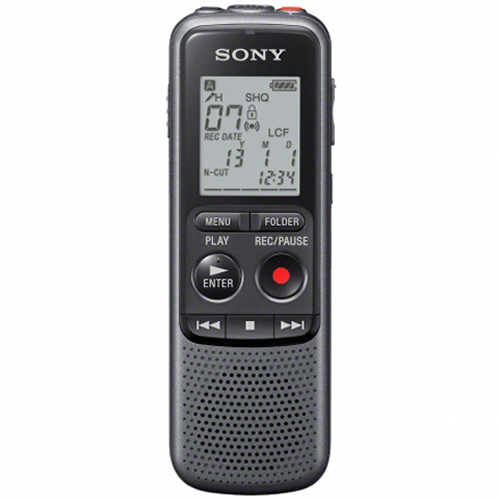 Gravador Sony ICD-PX240 4GB MP3 Preto