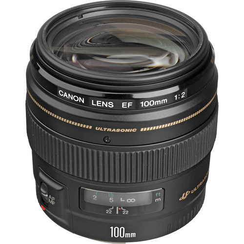 Lente Canon EF 100 mm f / 2 USM