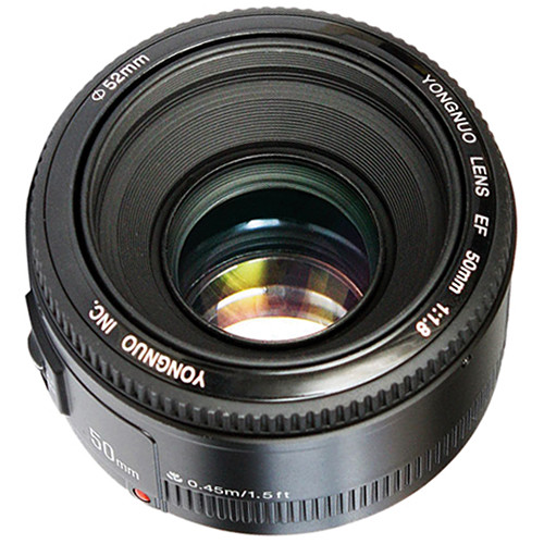 Lente Yongnuo YN 50mm f / 1.8 para Canon EF