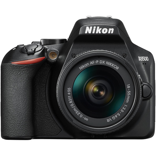 Nikon D3500 DSLR com lente 18-55 mm