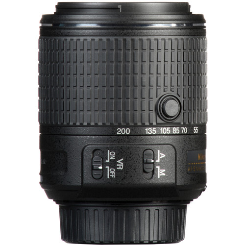 Lente Nikon 55-200mm f/4-5.6G ED VR II AF-S DX