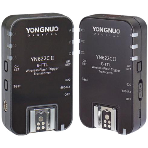 Yongnuo YN-622C II E-TTL Transmissor Wireless para Canon